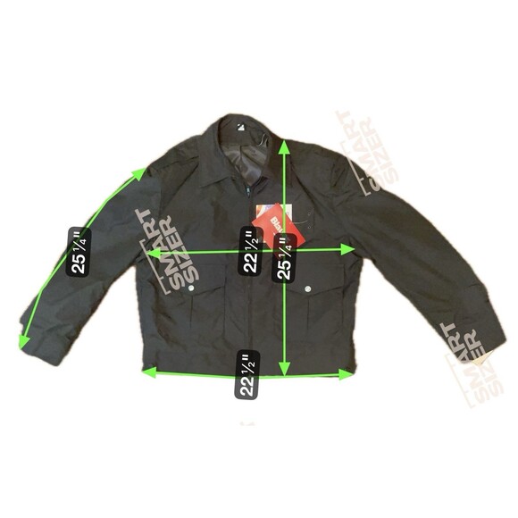 NWT Blauer TNT 6020 Lightweight Jacket Sz Large Reg Black Tactical Made in USA - Picture 11 of 14